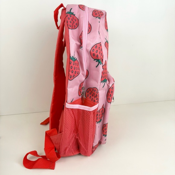Strawberry Backpack Pink And Red New With Tags - Picture 6 of 12